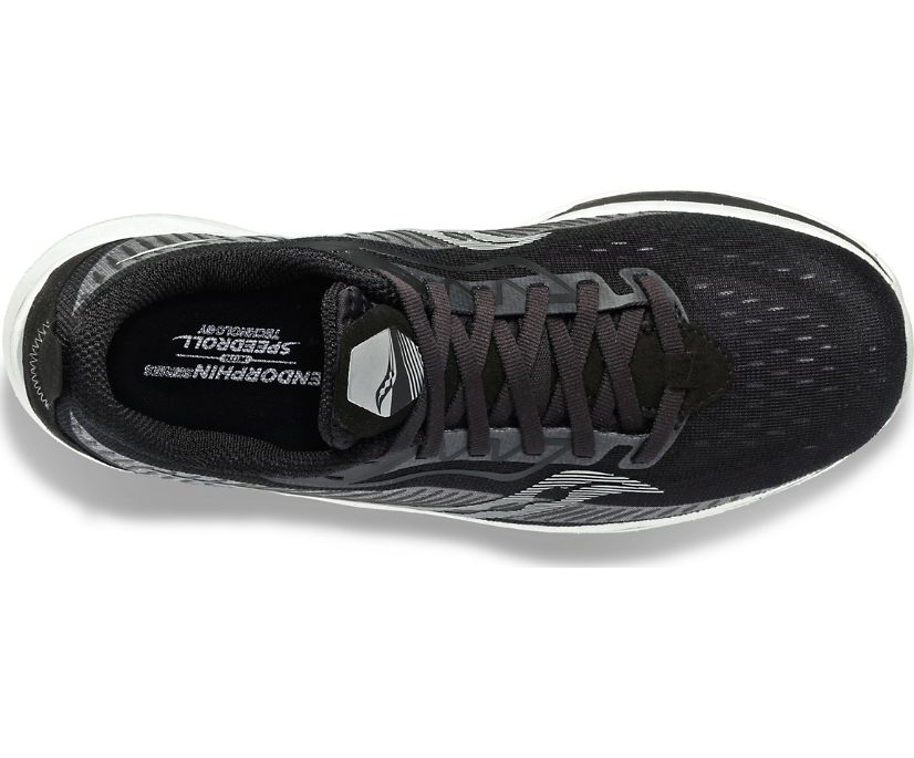 Saucony Endorphin Speed 2 Women's Running Shoes Black / Grey | Canada 122KORI